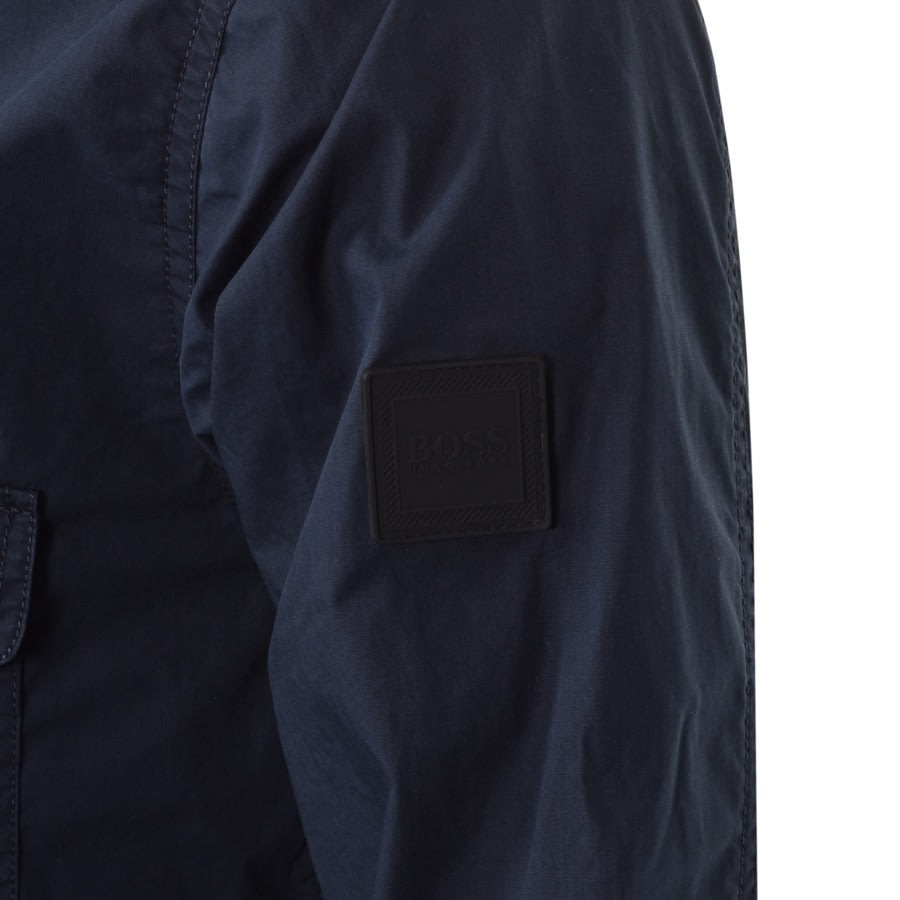 Alternative Image for ProductBOSS Lovel Zip 7 Overshirt Jacket Navy3